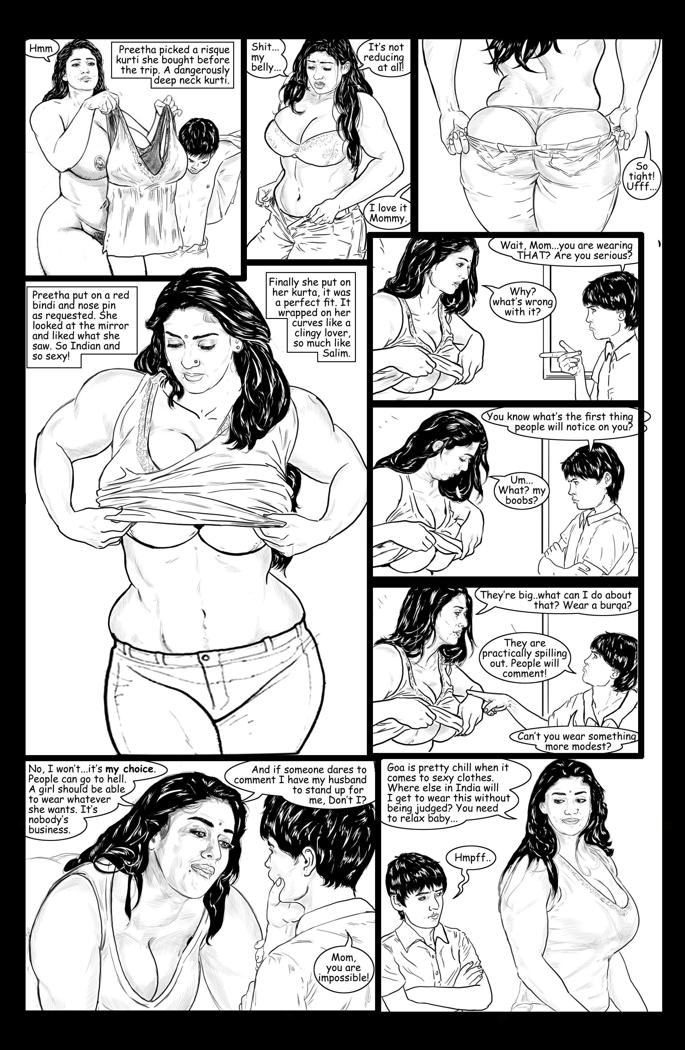 Honeymoon In Goa 2 - Amarsroshta page 19 hentai porn comic manga doujin